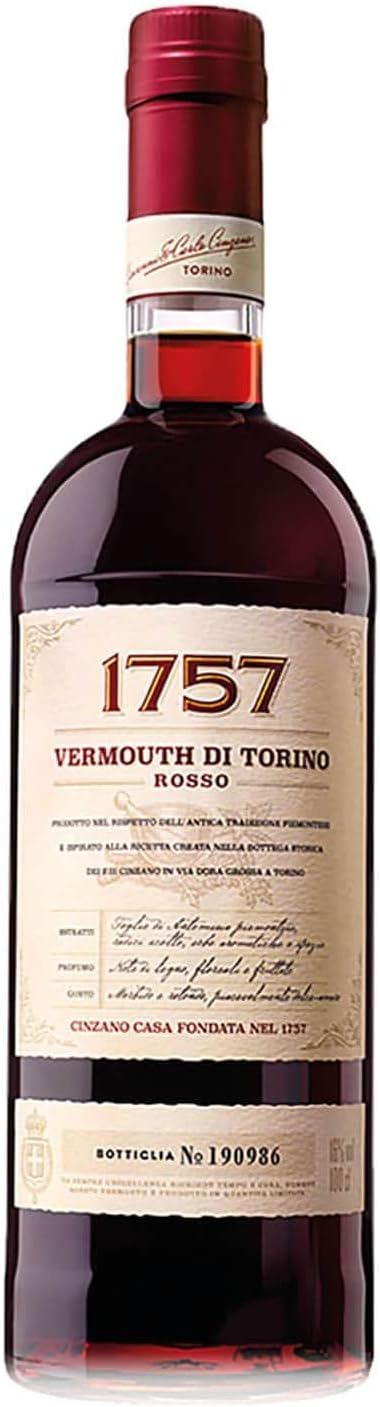Cinzano 1757 Rosso Vermouth, 1000ml