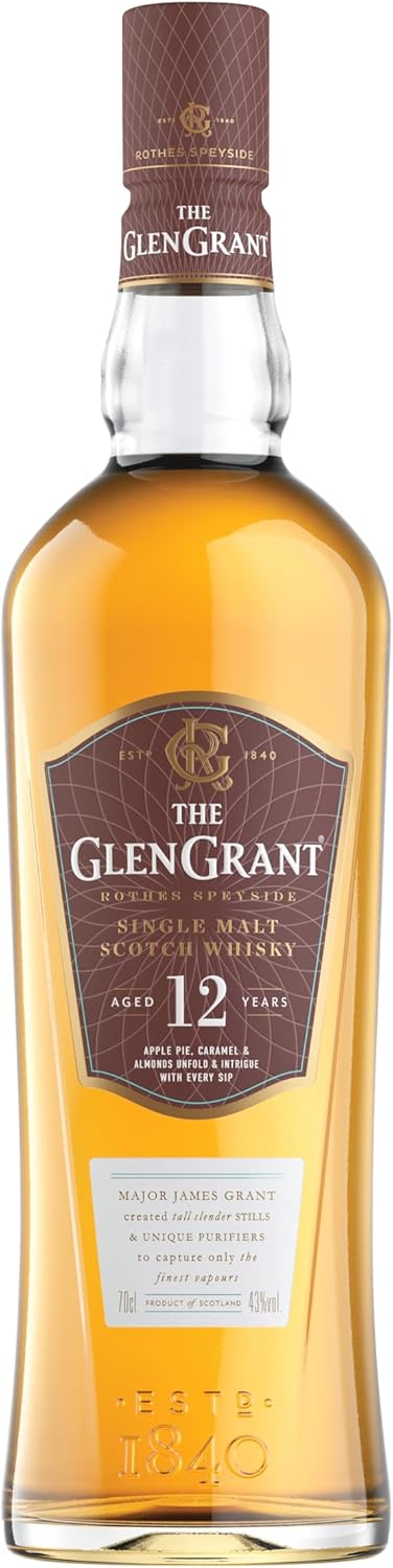 Glen Grant 12 Year Old, Single Malt Scotch Whisky 700ml
