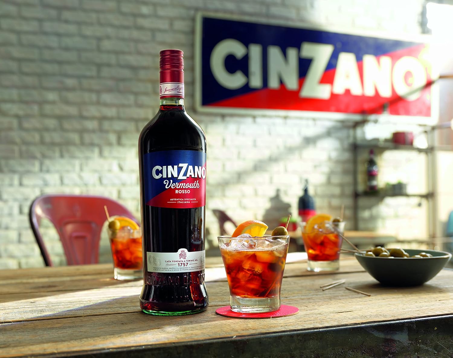 Cinzano Rosso Vermouth 750ml - Image 2