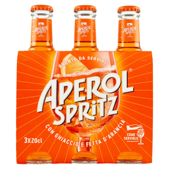 Aperol Spritz Italian Aperitivo 9% 3x200ml